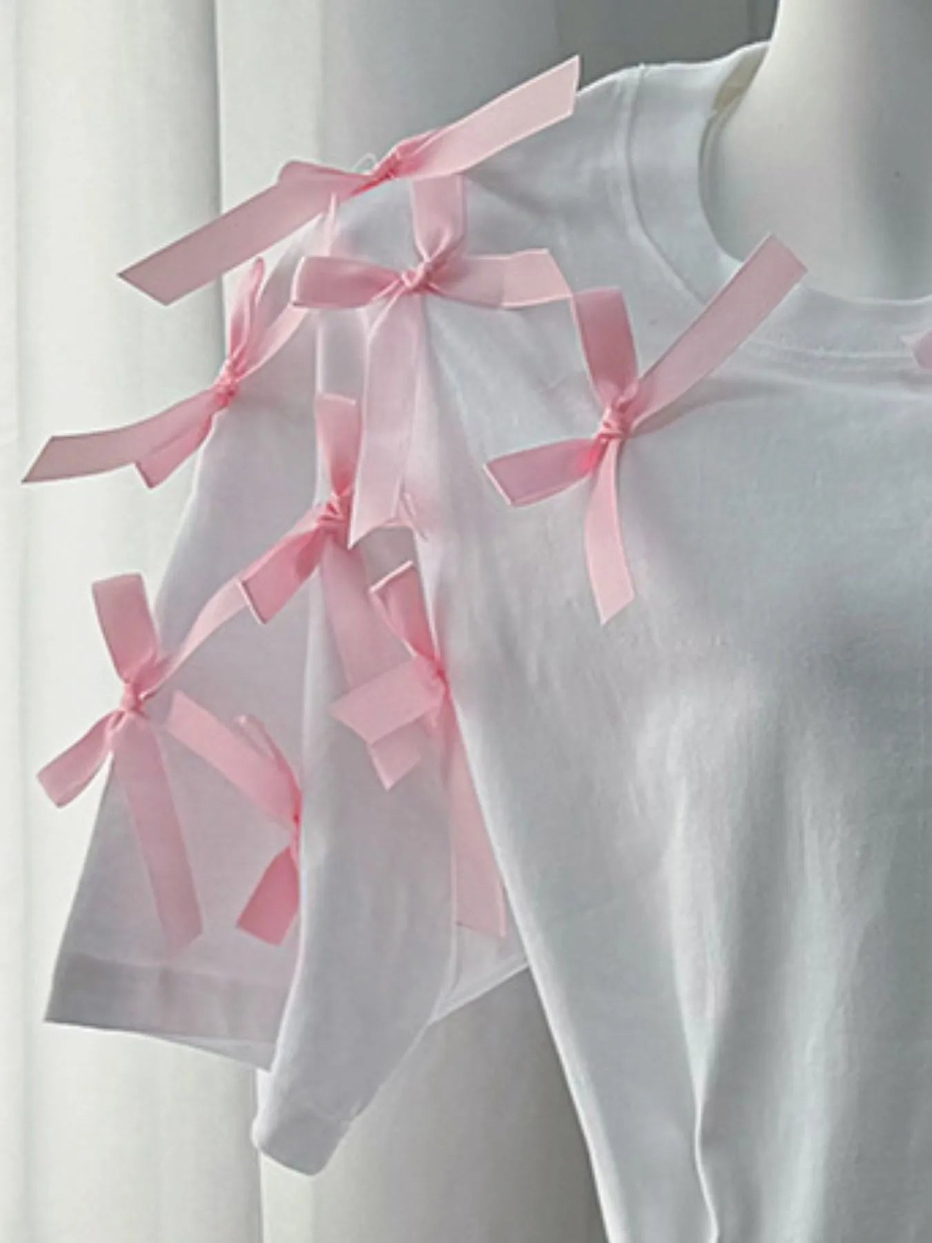 Bow Short Sleeve T-Shirt - Blushé Belle