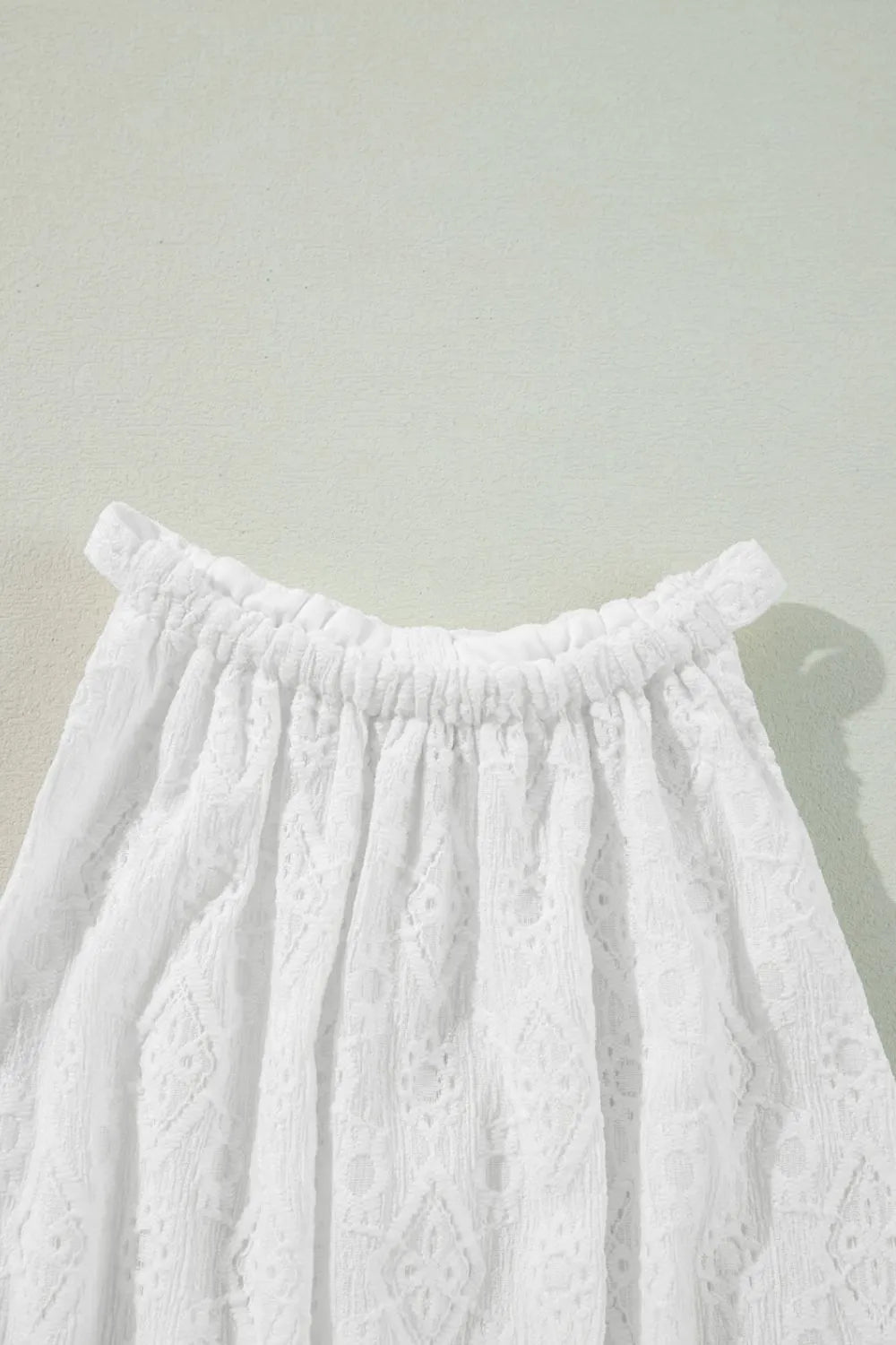 Lace Sleeveless Tied Waist Mini Dress - Blushé Belle