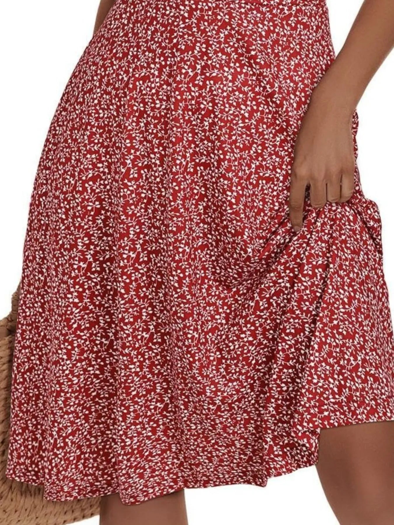 Printed Halter Neck Dress - Blushé Belle