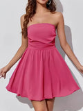 Ruched Tube Mini Dress - Blushé Belle