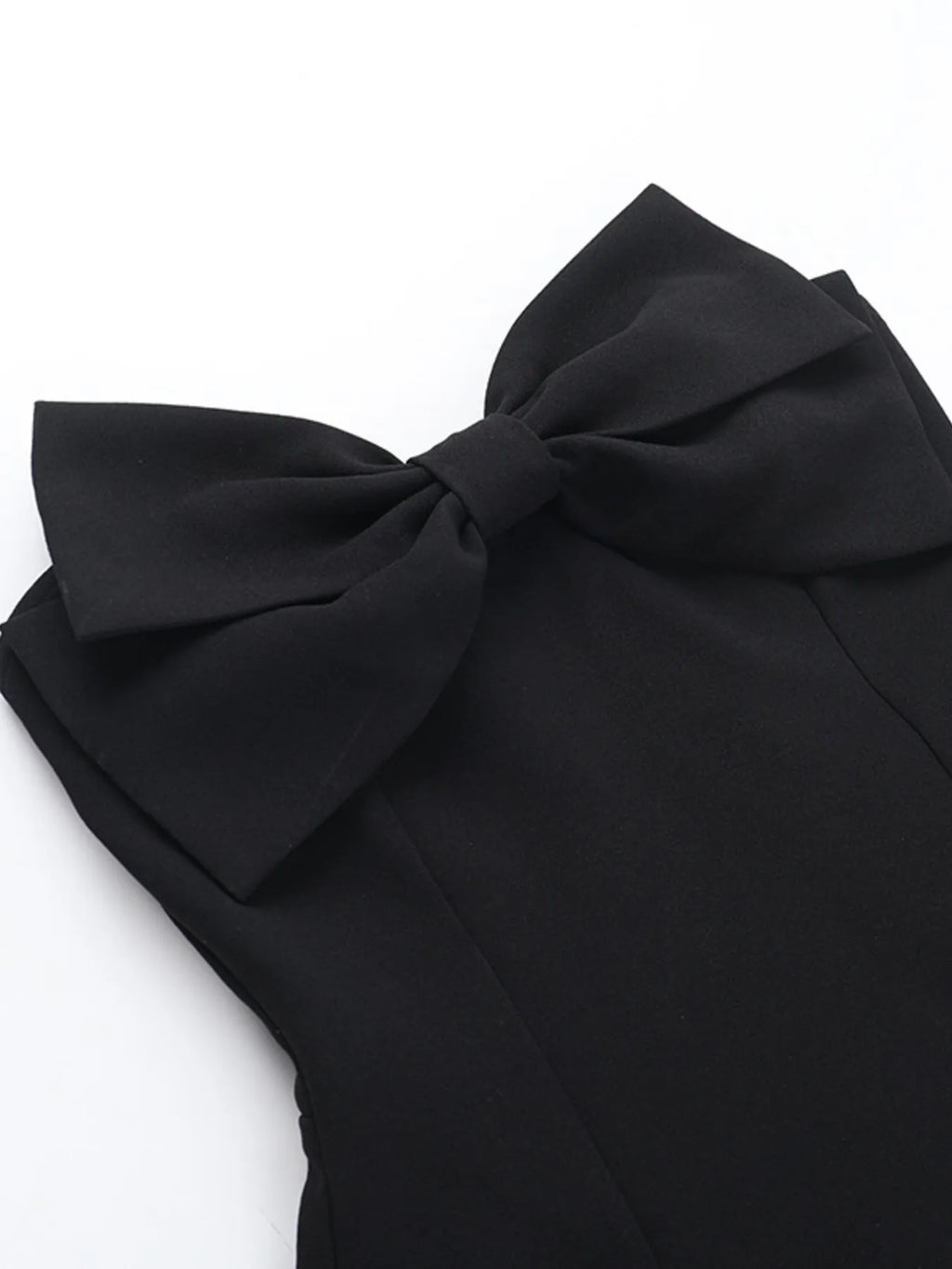 Bow Tube A-Line Mini Dress - Blushé Belle