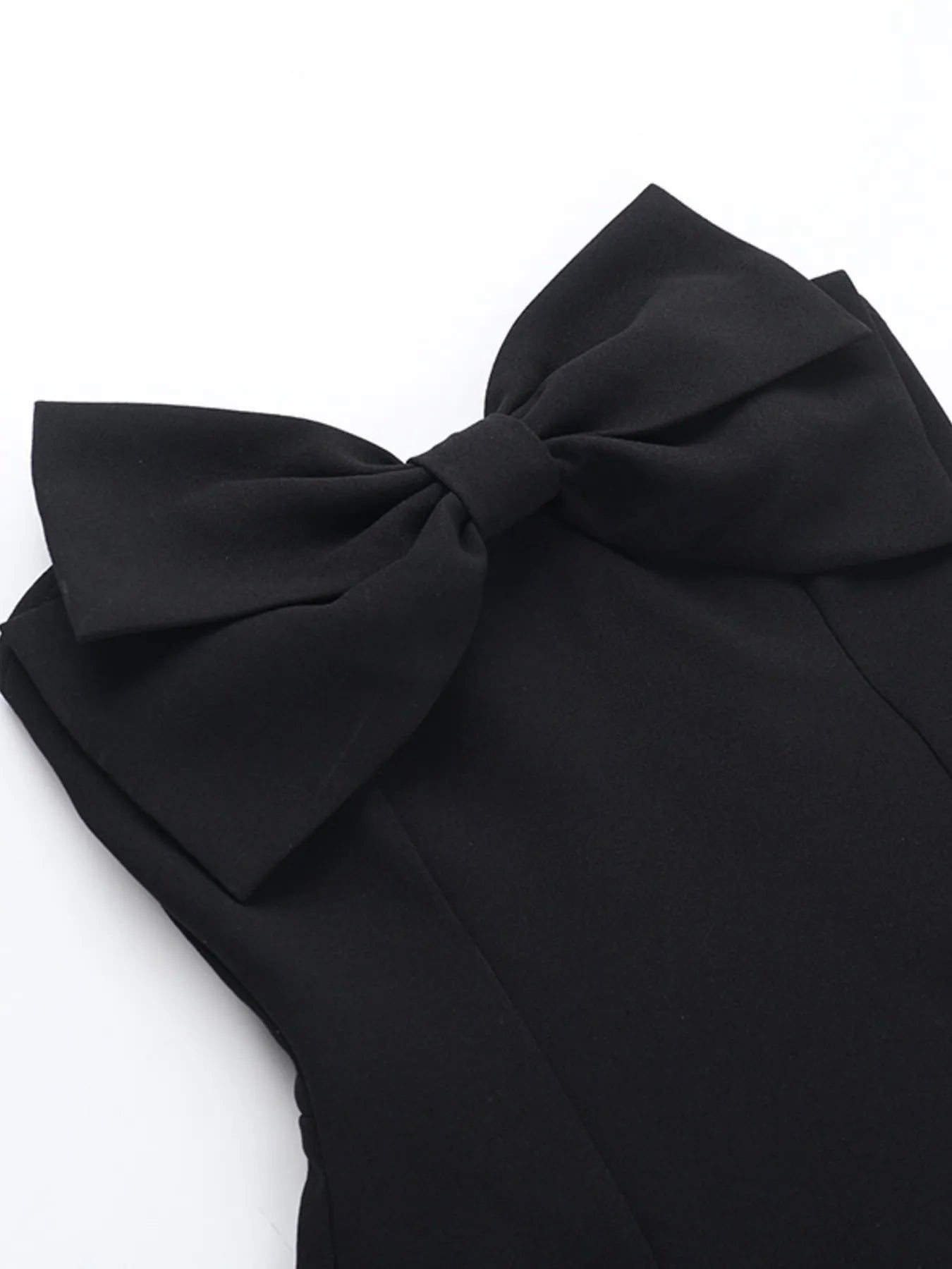 Bow Tube A-Line Mini Dress - Blushé Belle