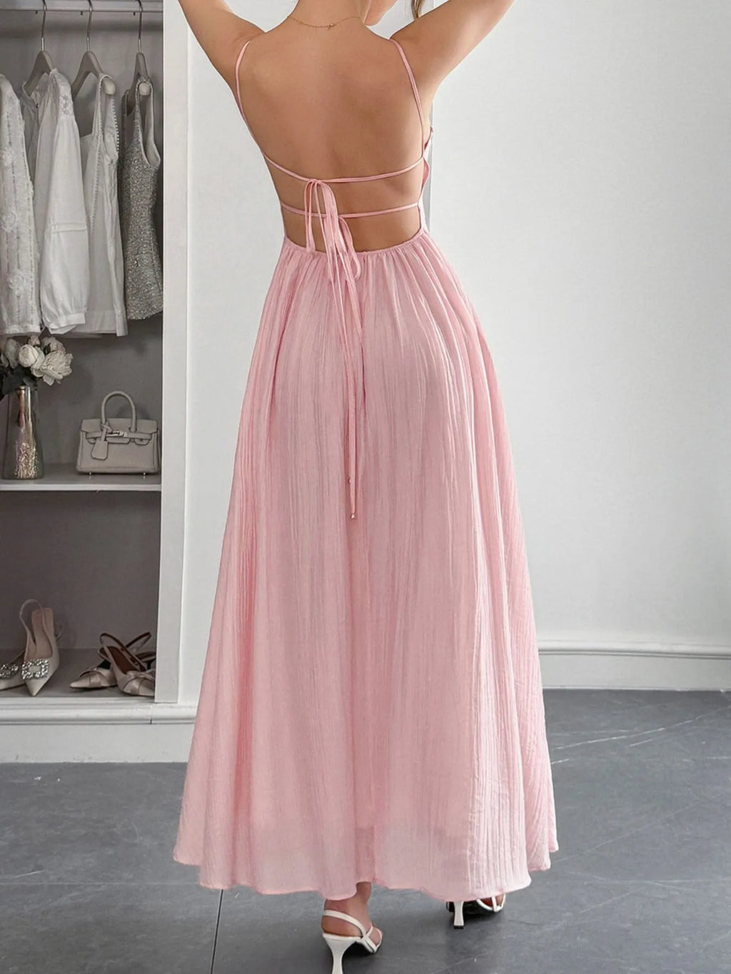 Sweetheart Neck Cami Dress - Blushé Belle