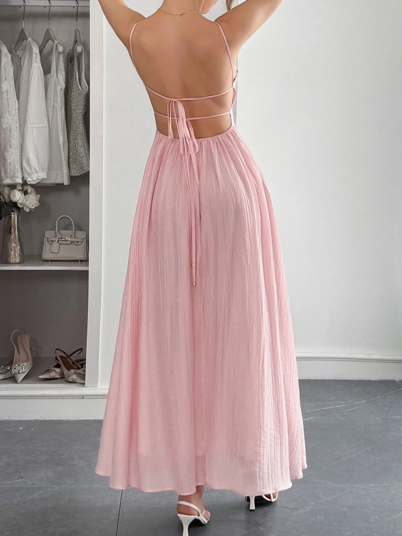 Sweetheart Neck Cami Dress - Blushé Belle