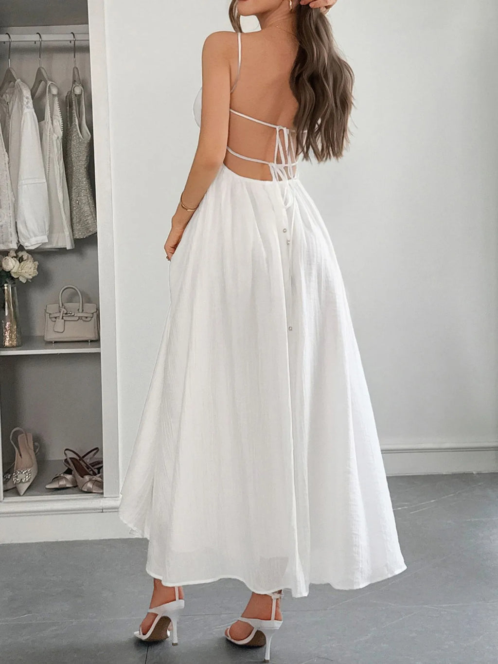 Sweetheart Neck Cami Dress - Blushé Belle