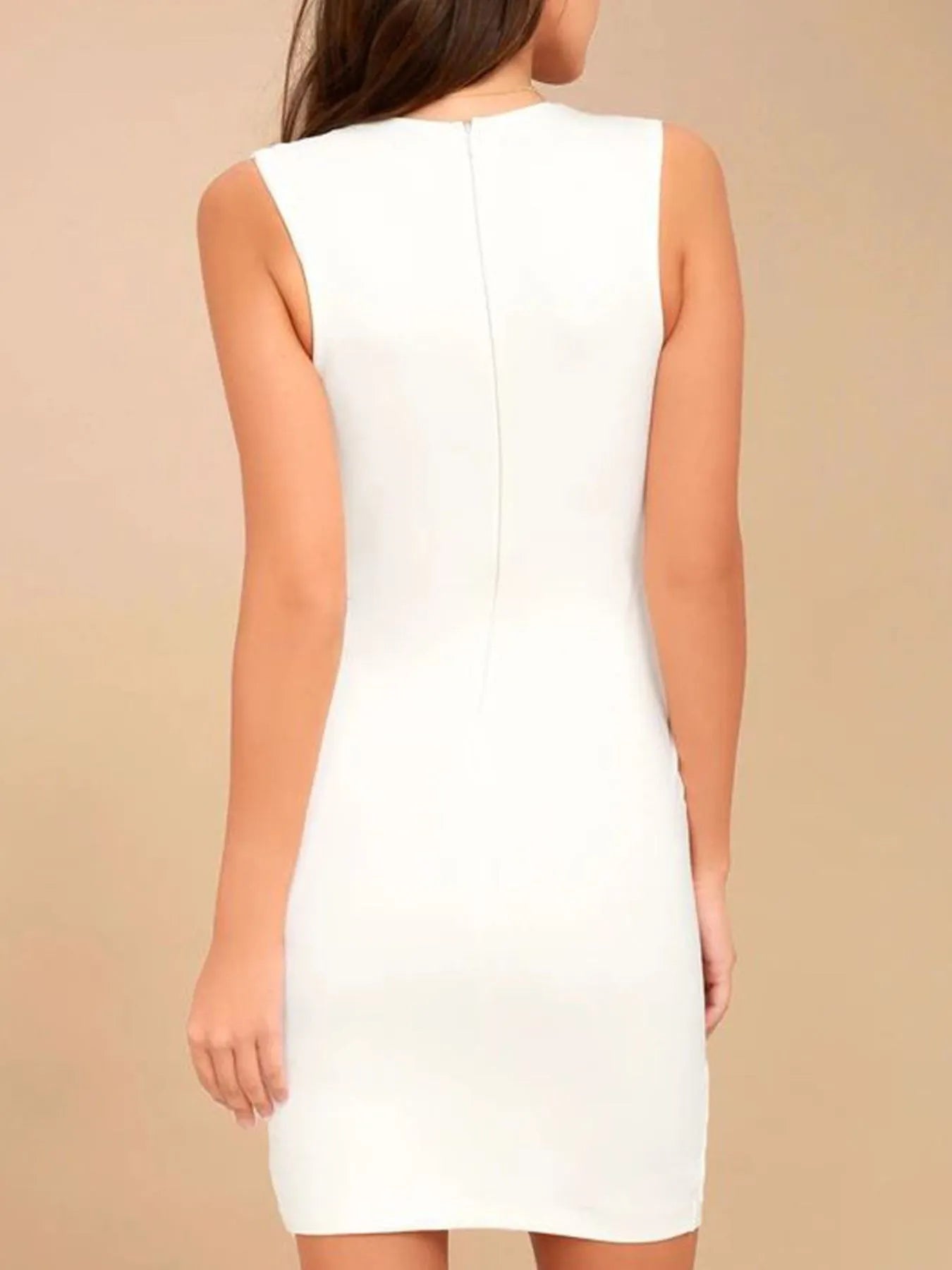 V-Neck Sleeveless Dress - Blushé Belle