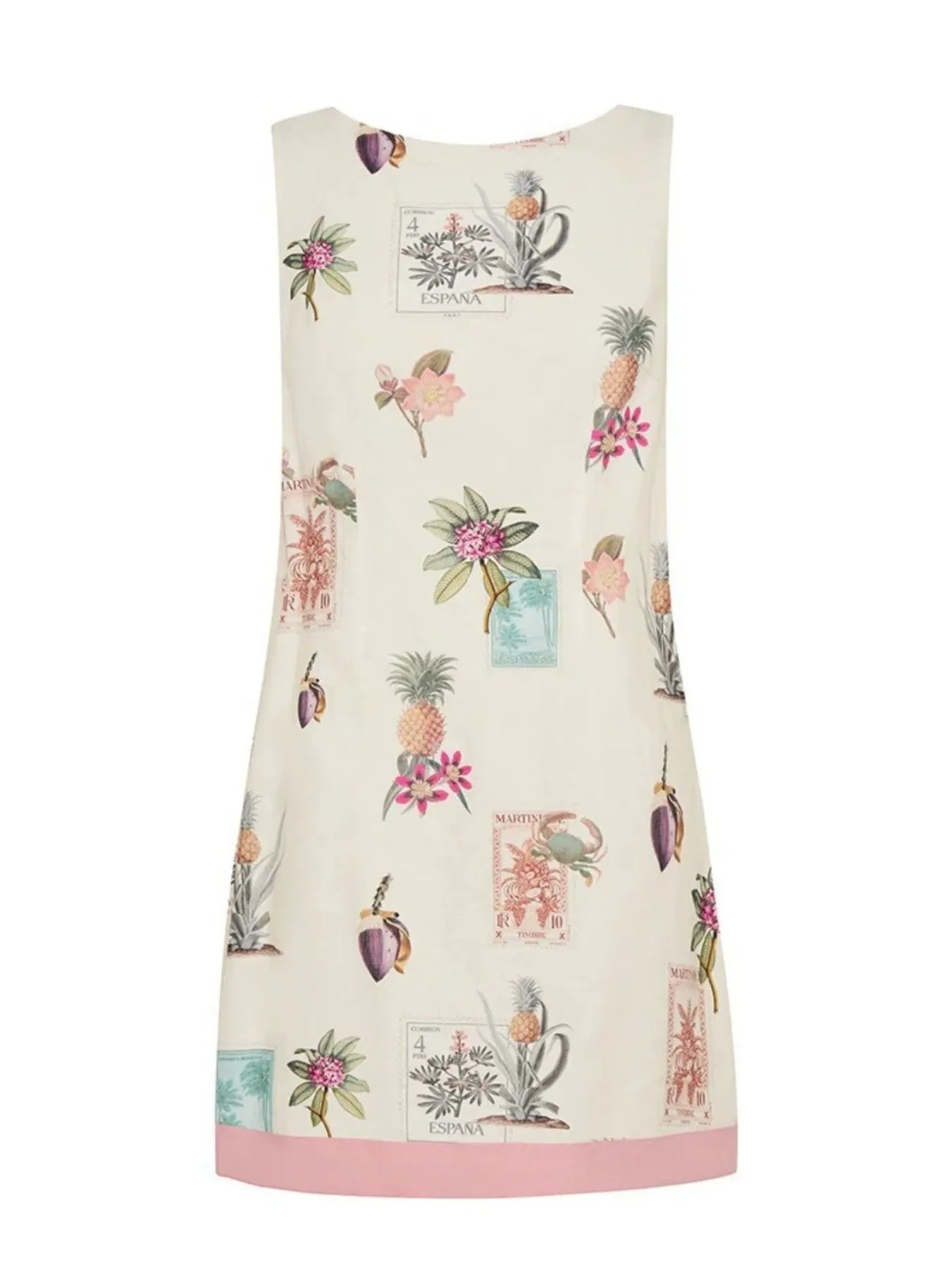 Printed Sleeveless Mini Dress - Blushé Belle