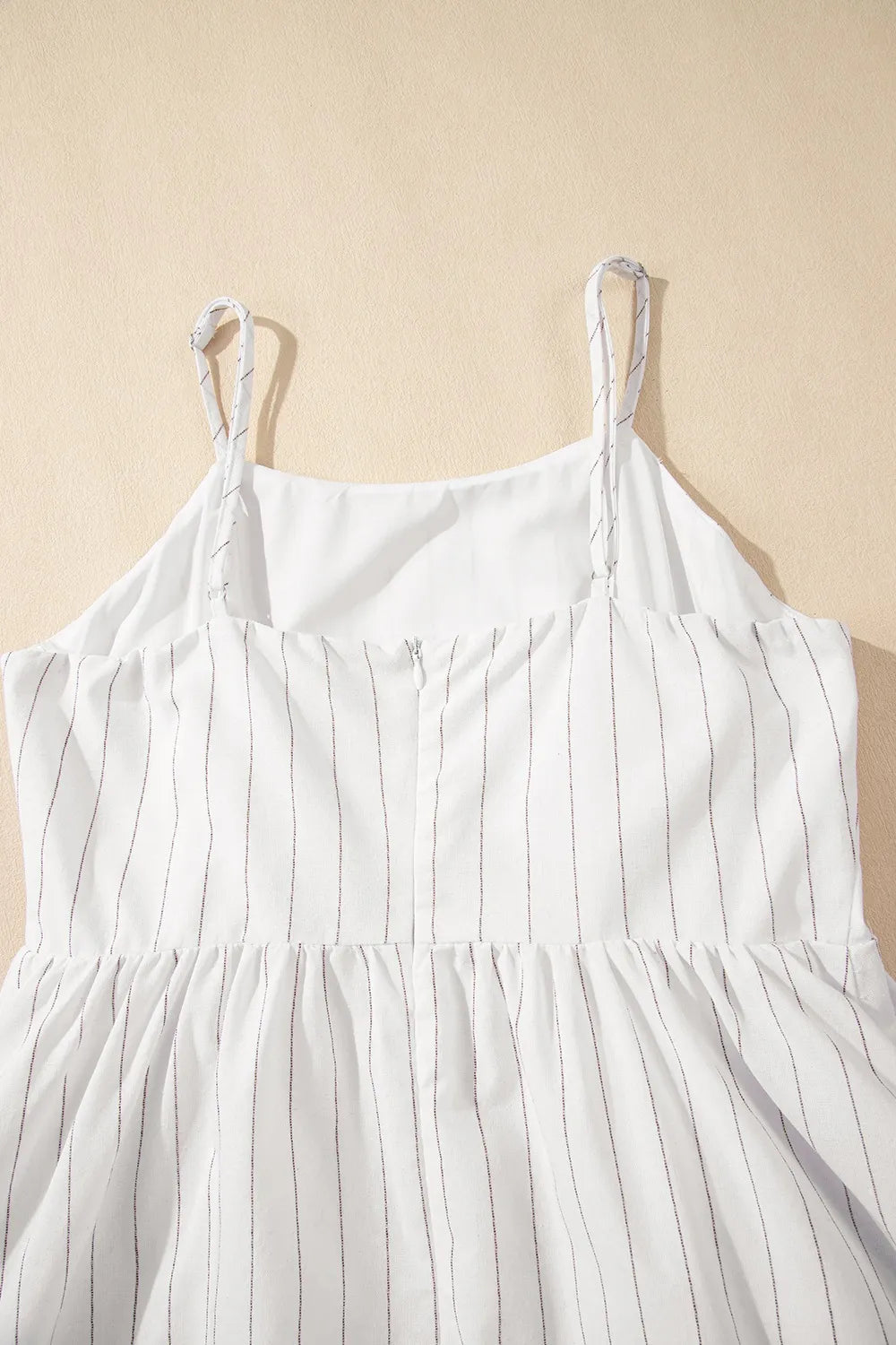 Stripe Square Neck Cami Dress with Pockets - Blushé Belle