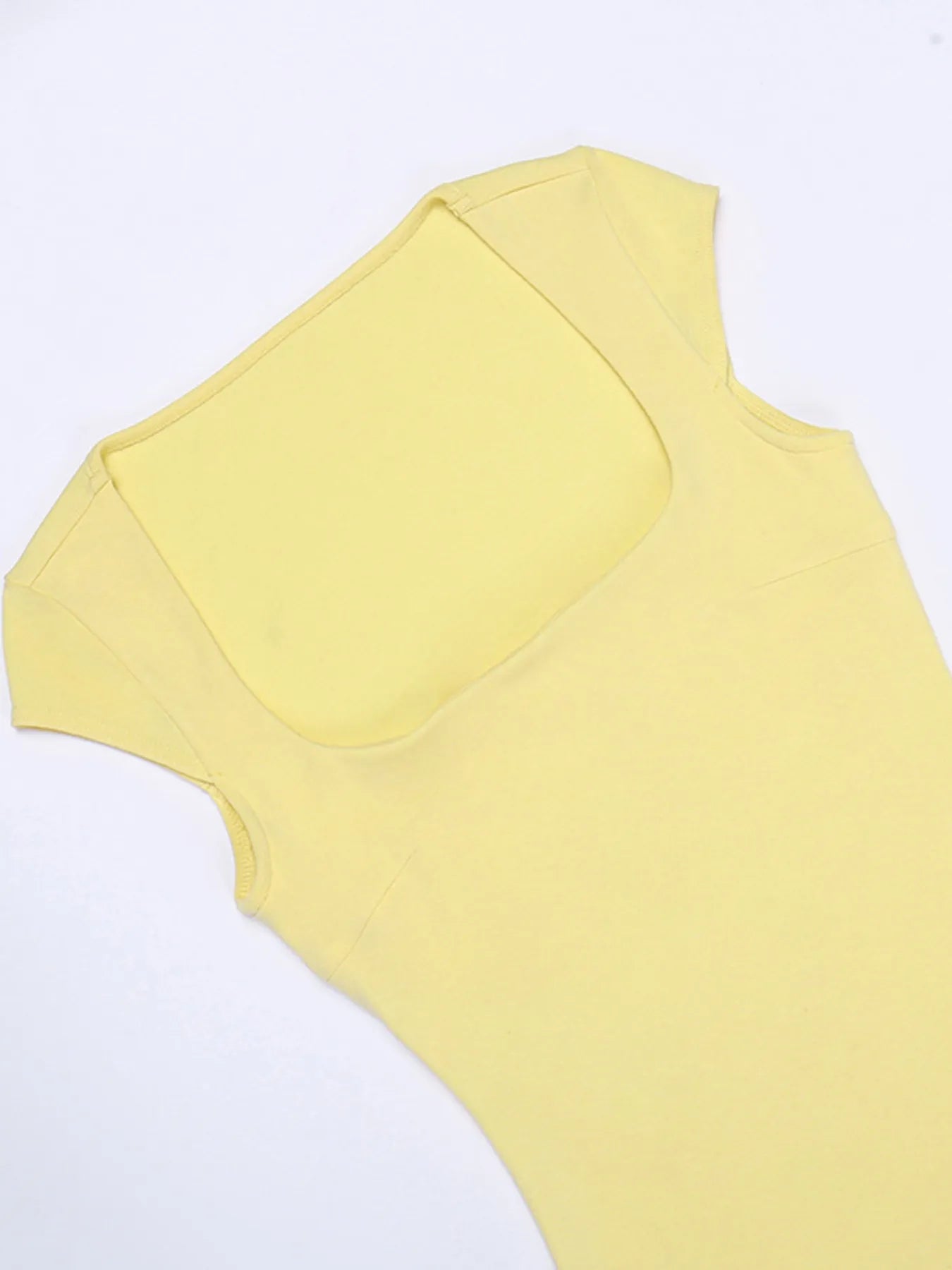 Bodycon Square Neck Mini Dress - Blushé Belle