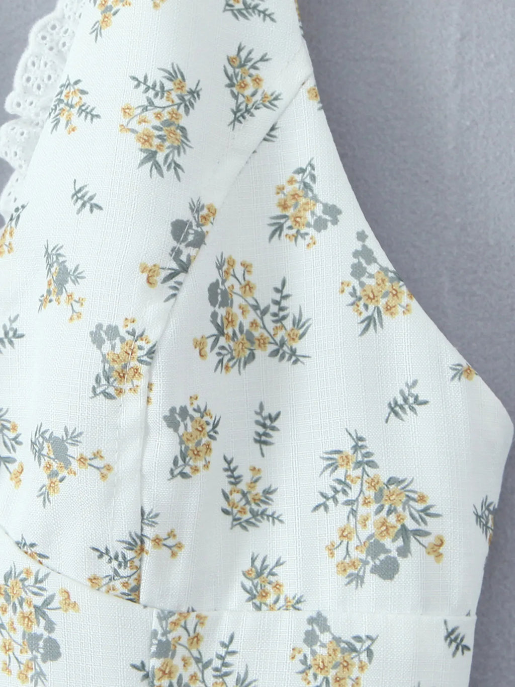 Floral Halter Neck Mini Dress - Blushé Belle