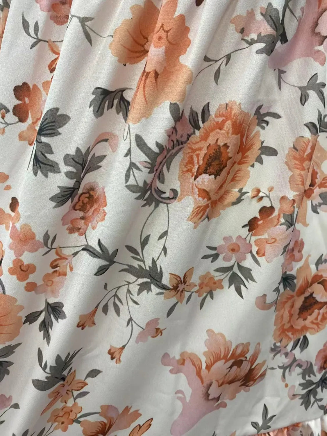 Smocked Floral Square Neck Cami Dress - Blushé Belle