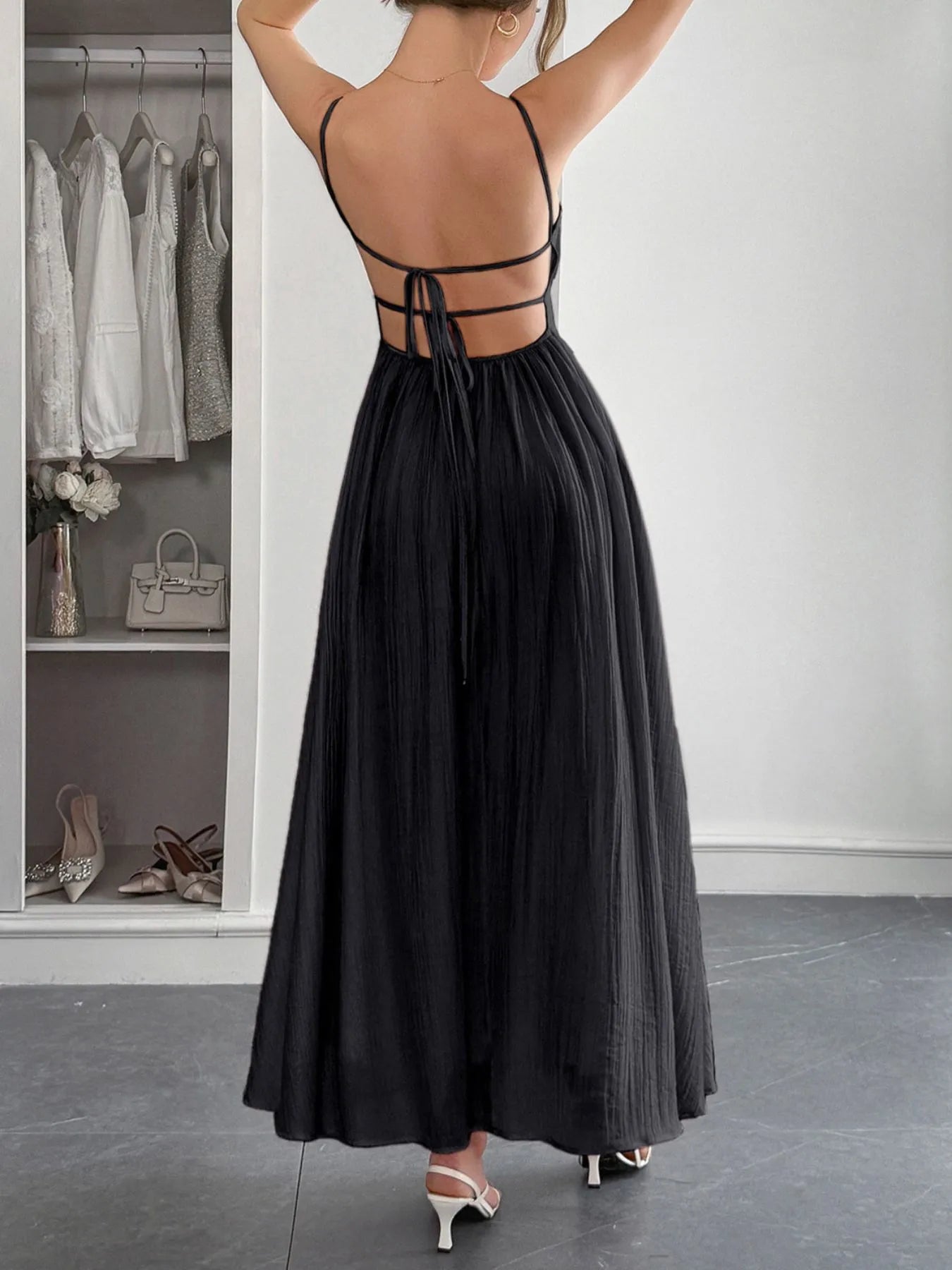 Sweetheart Neck Cami Dress - Blushé Belle