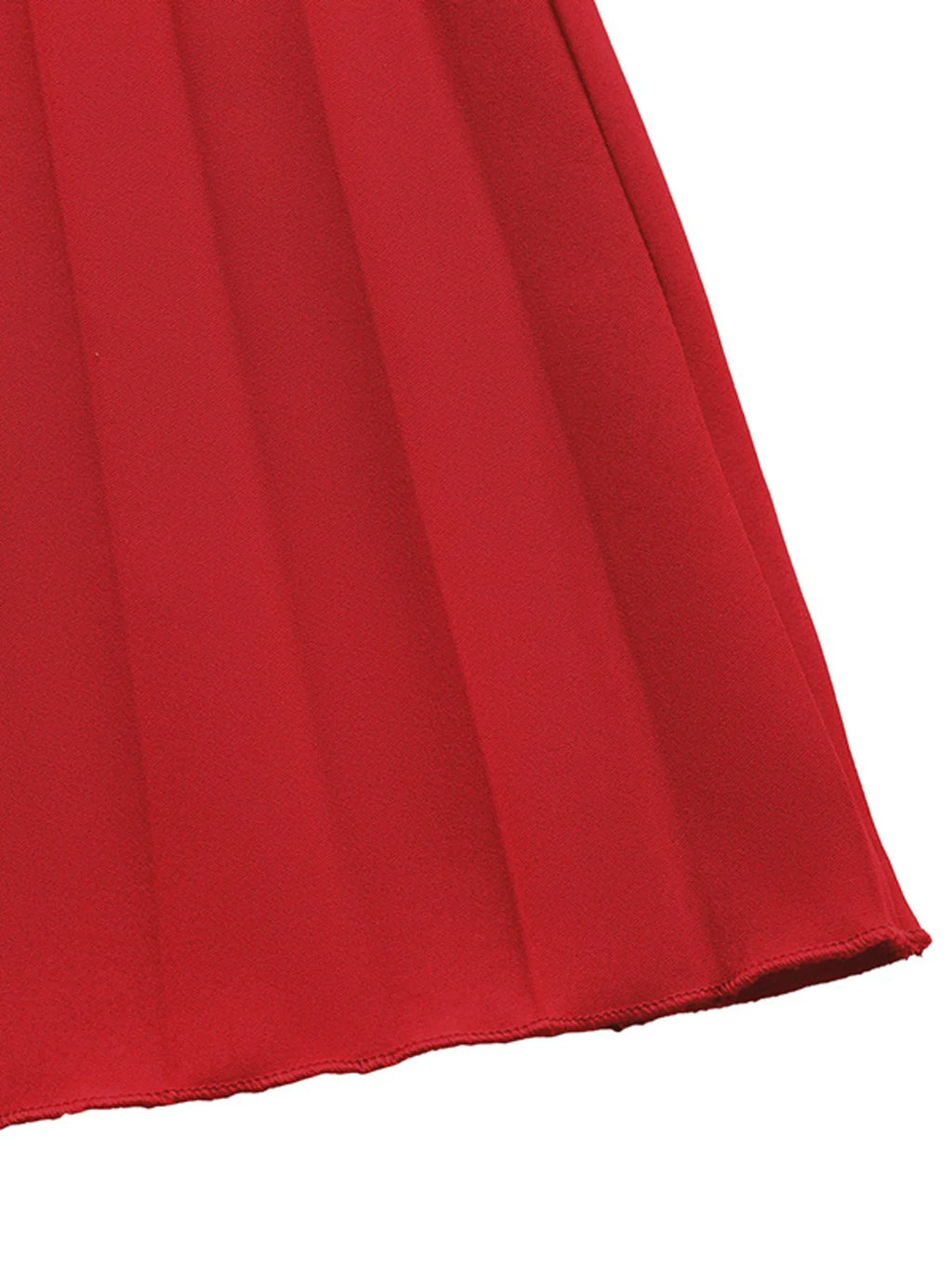 Off-Shoulder Ruffle Pleated Midi Dress - Blushé Belle