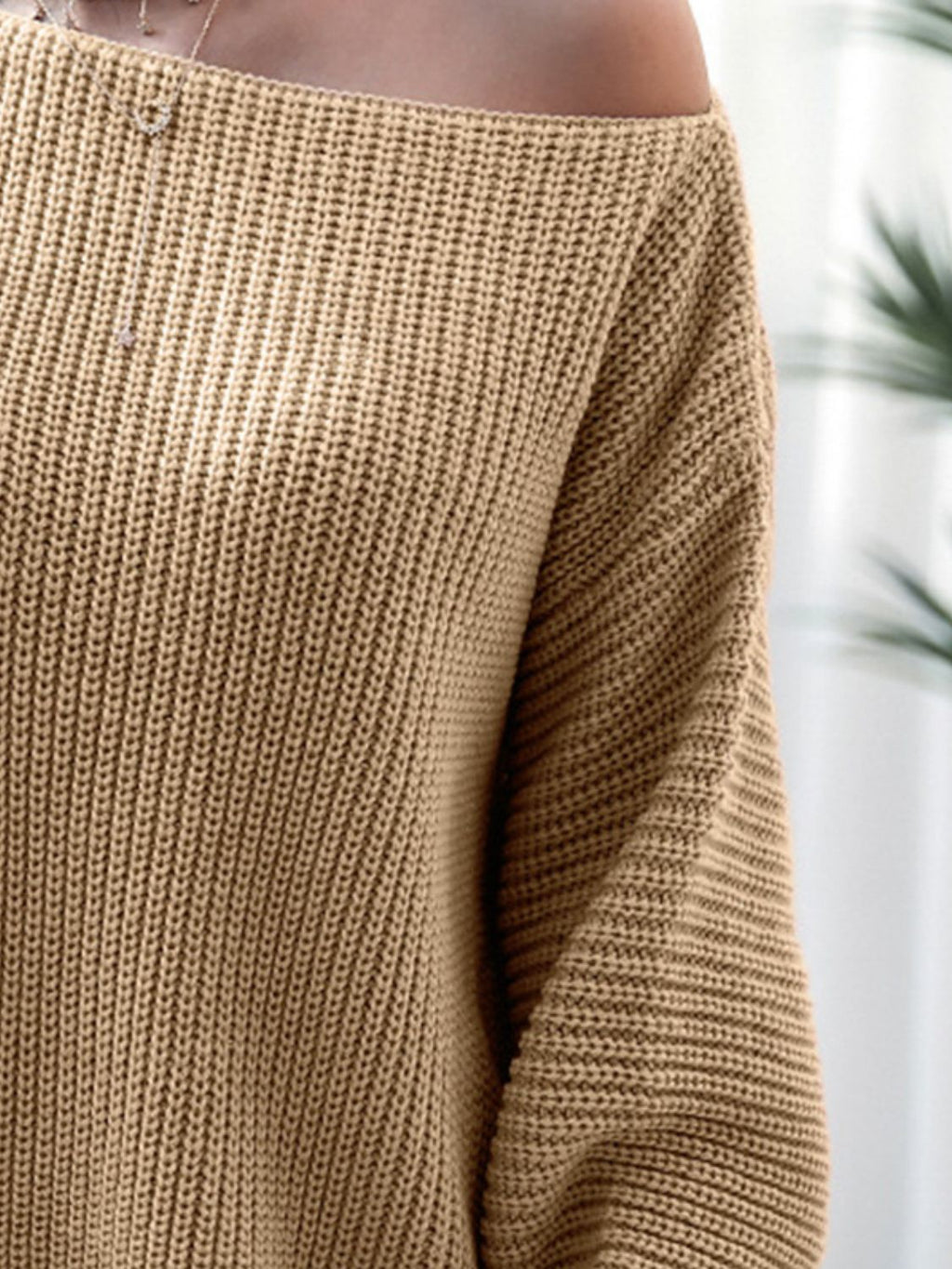 Rib-Knit Mini Sweater Dress - Blushé Belle