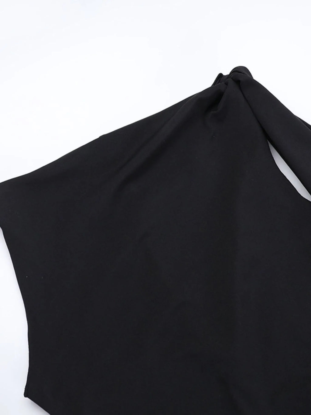 Asymmetrical Tied Sleeveless Maxi Dress - Blushé Belle