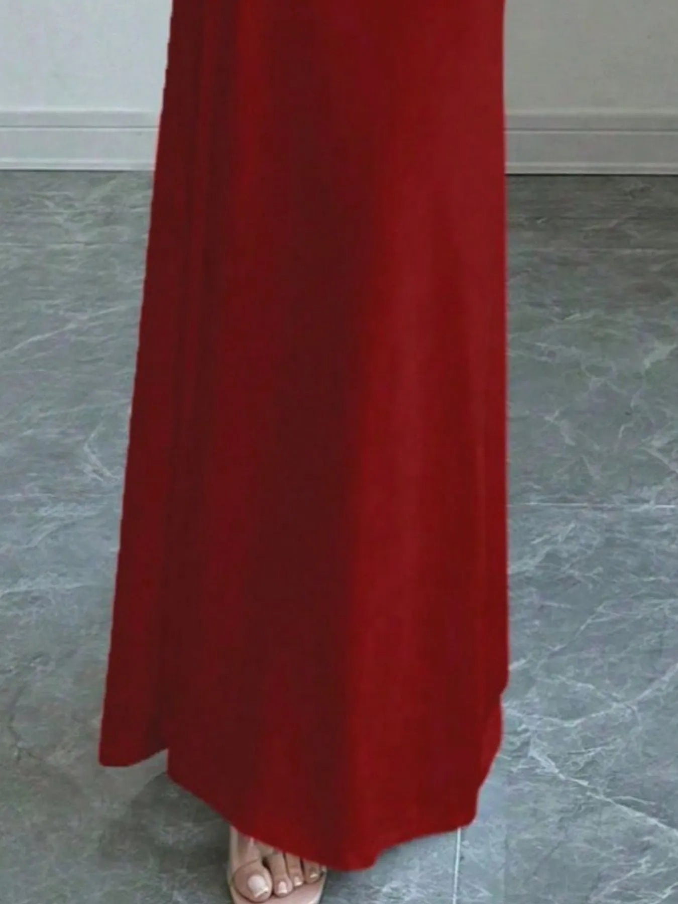 Off-Shoulder Long Sleeve Bodycon Maxi Dress - Blushé Belle