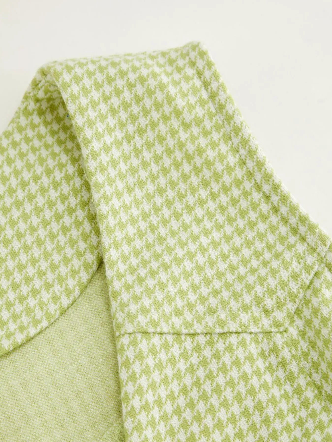 Gingham Button-Front A-Line Mini Dress - Blushé Belle