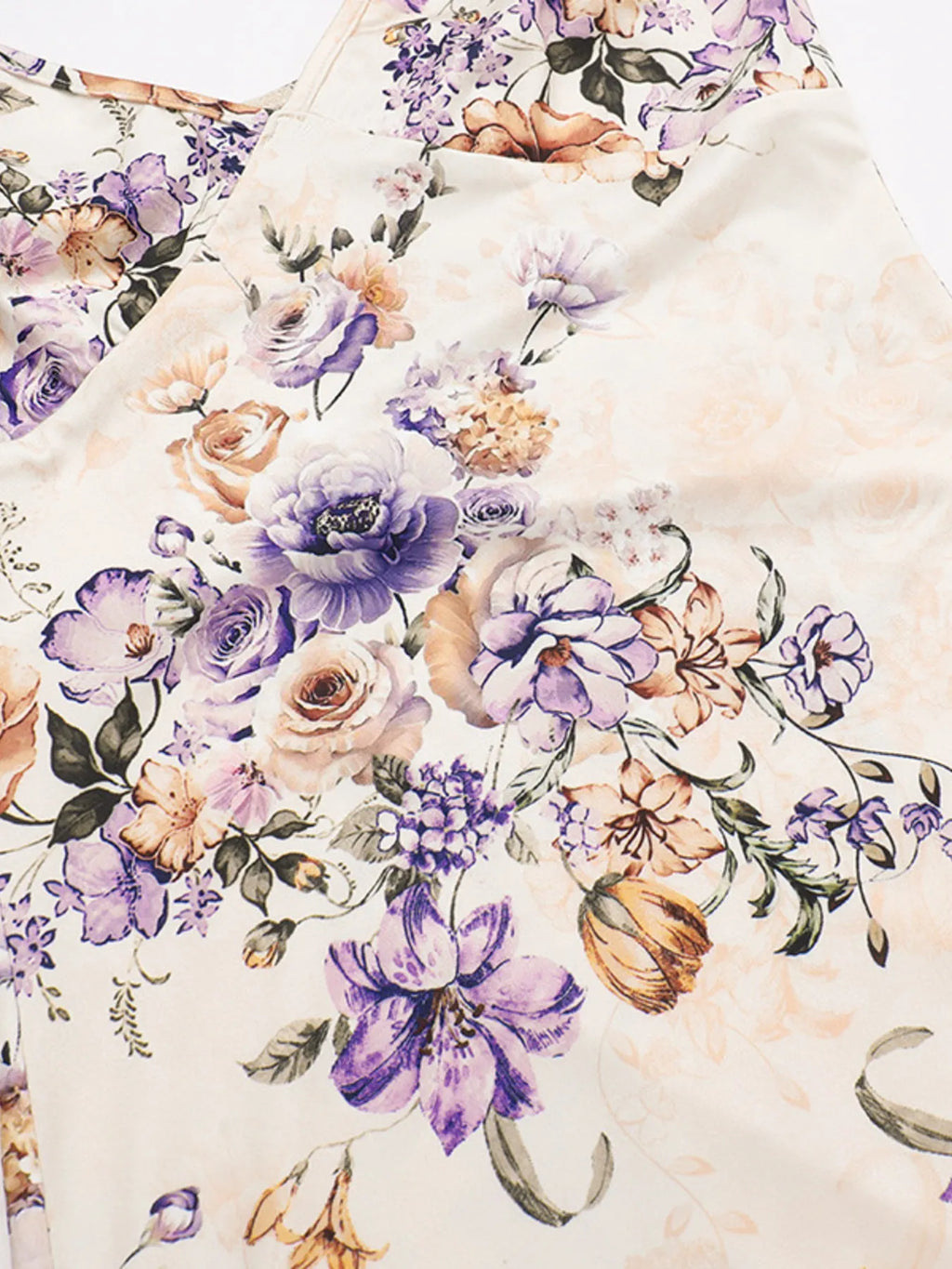Floral Print Bodycon Maxi Dress with Spaghetti Straps - Blushé Belle
